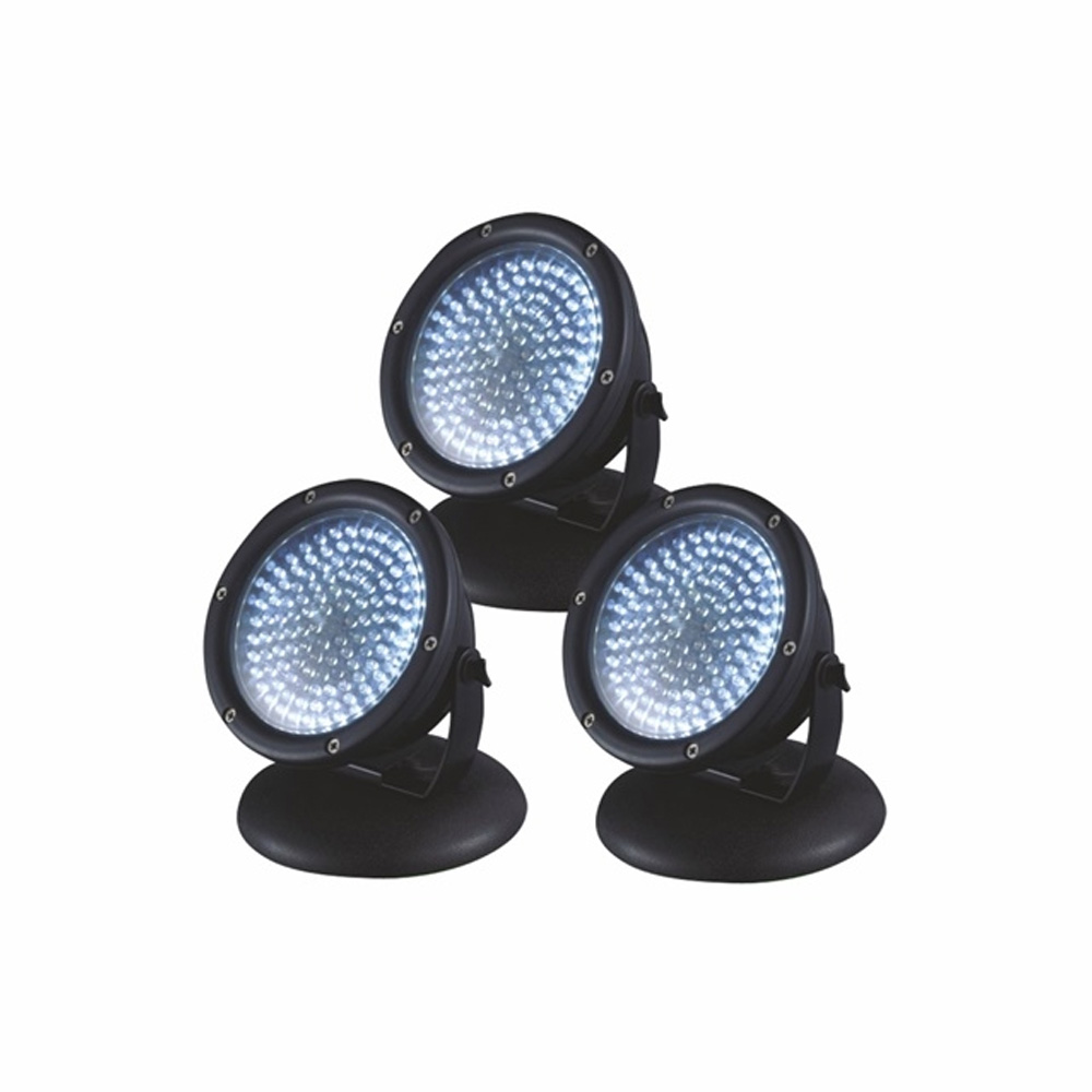 AQUA NOVA NPL6-LED3 OŚWIETLENIE LED 3szt DO OCZKA WODNEGO 12V